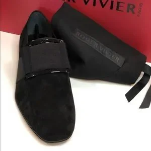 Mens loafer  shoes size 41 / us 7 with front gros grain panel and iconic buckle Roger Vivier | Shoes | Mens Loafer Shoes Size 4 Us 7 With  main image 3